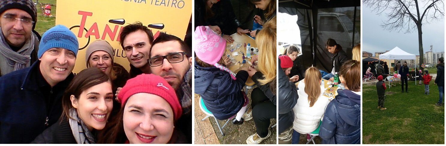 Partecipazione della tandem alla manifestazione la città dei bambini